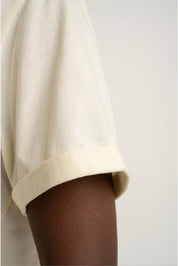 WOMEN'S CREAM T-SHIRT - TULUM