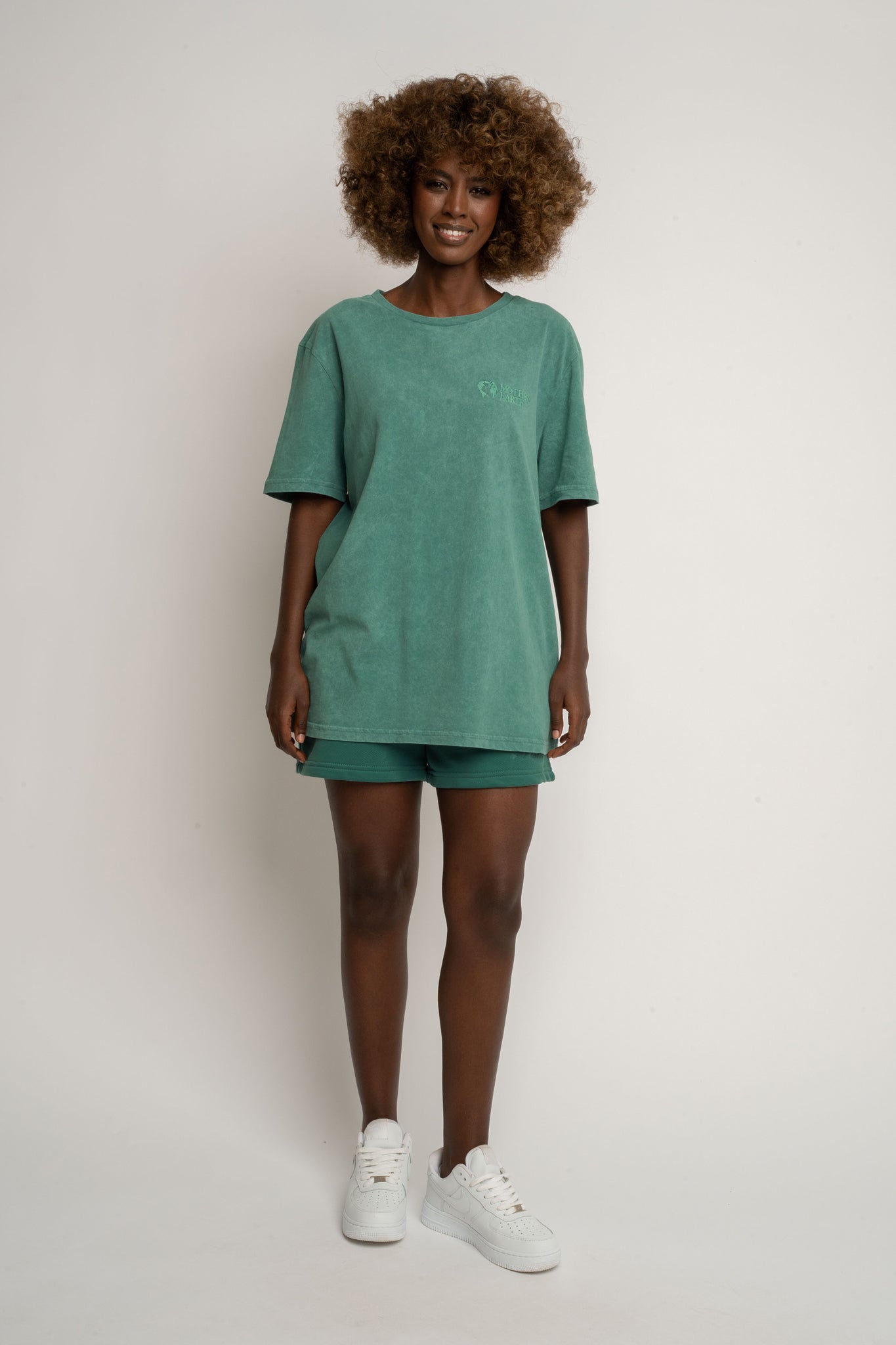 WASHED GREEN T-SHIRT - TAHOE