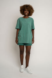 WASHED GREEN T-SHIRT - TAHOE