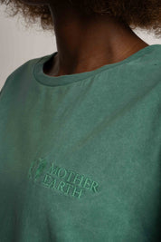 WASHED GREEN T-SHIRT - TAHOE