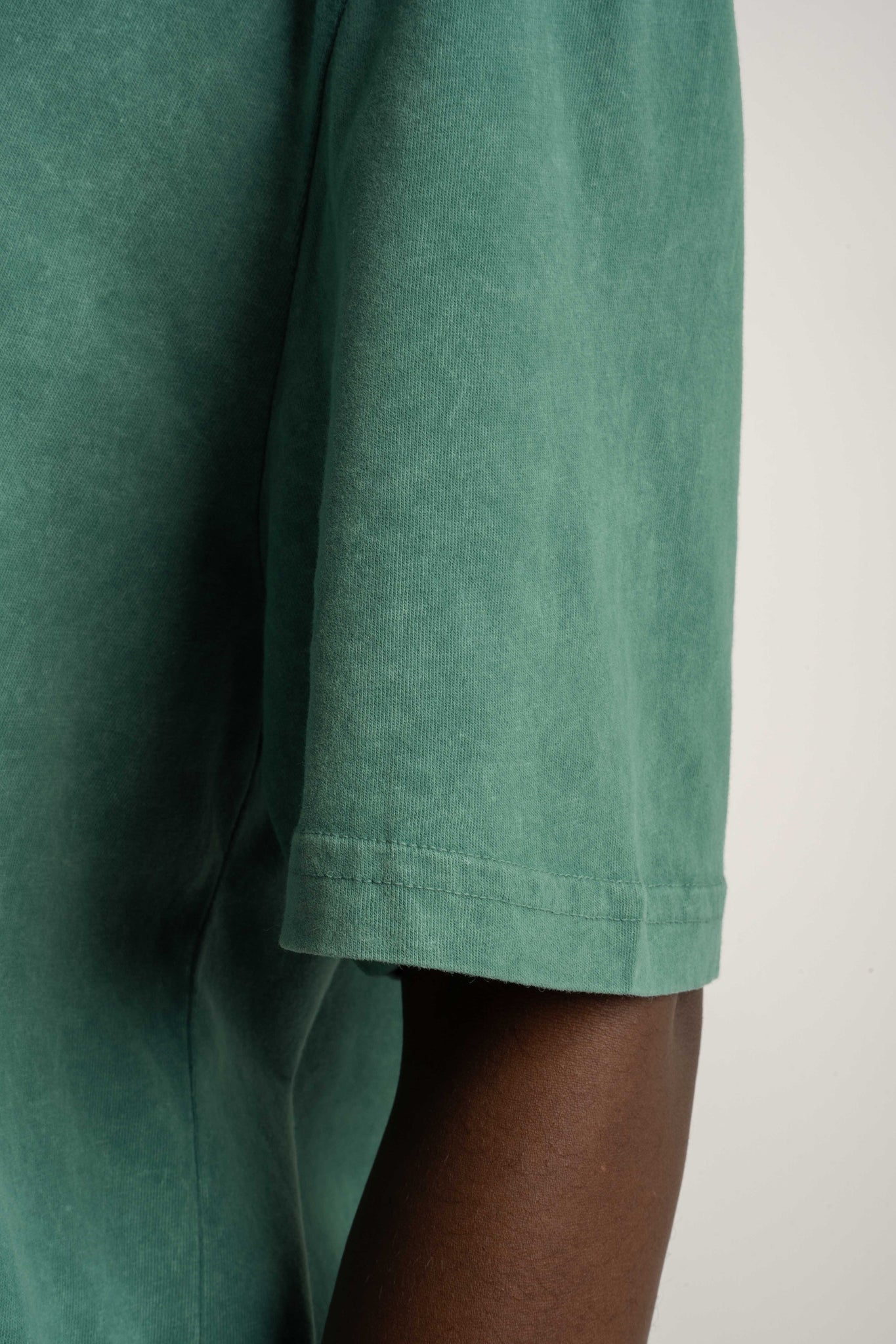 WASHED GREEN T-SHIRT - TAHOE