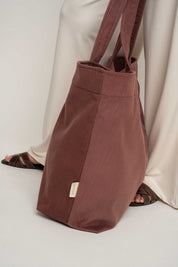 TORBA TYPU SHOPPER  BAG JASNOBORDOWA  - ADALAR