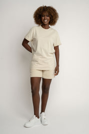 WOMEN'S LIGHT BEIGE T-SHIRT - TULUM