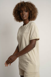 WOMEN'S LIGHT BEIGE T-SHIRT - TULUM