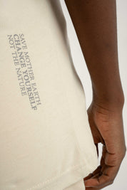 WOMEN'S LIGHT BEIGE T-SHIRT - TULUM