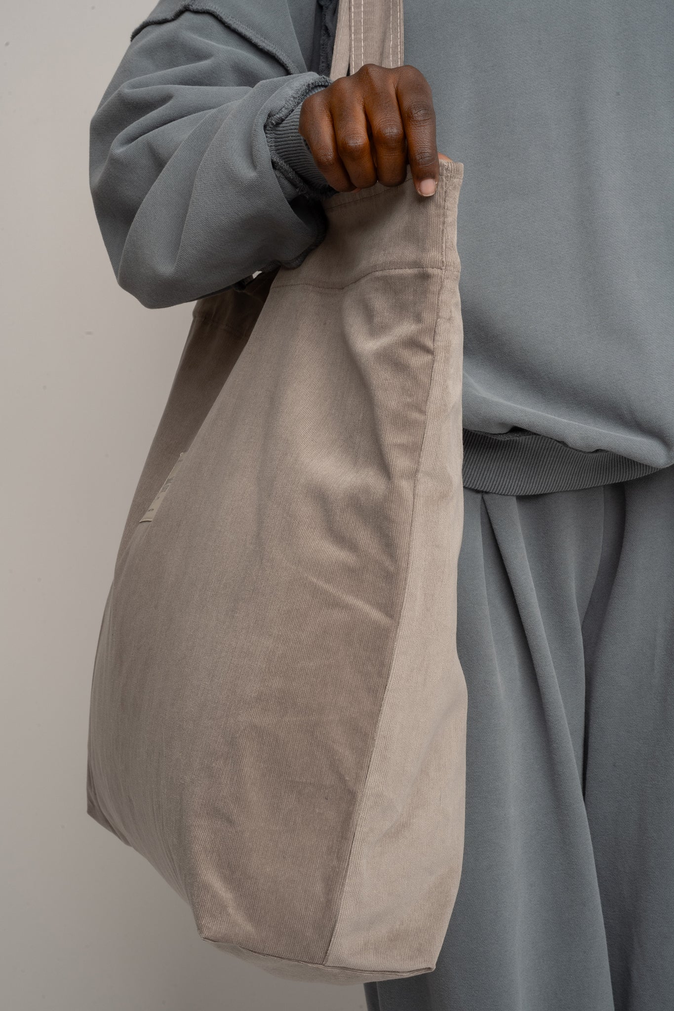 CREAM SHOPPER BAG - ADALAR