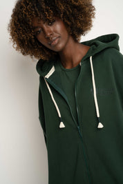 DARK GREEN HOODIE -NIKO