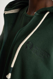 DARK GREEN HOODIE -NIKO
