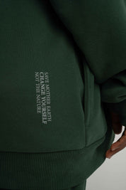 DARK GREEN HOODIE -NIKO
