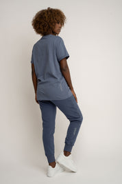 WOMEN'S NAVY T-SHIRT - TULUM