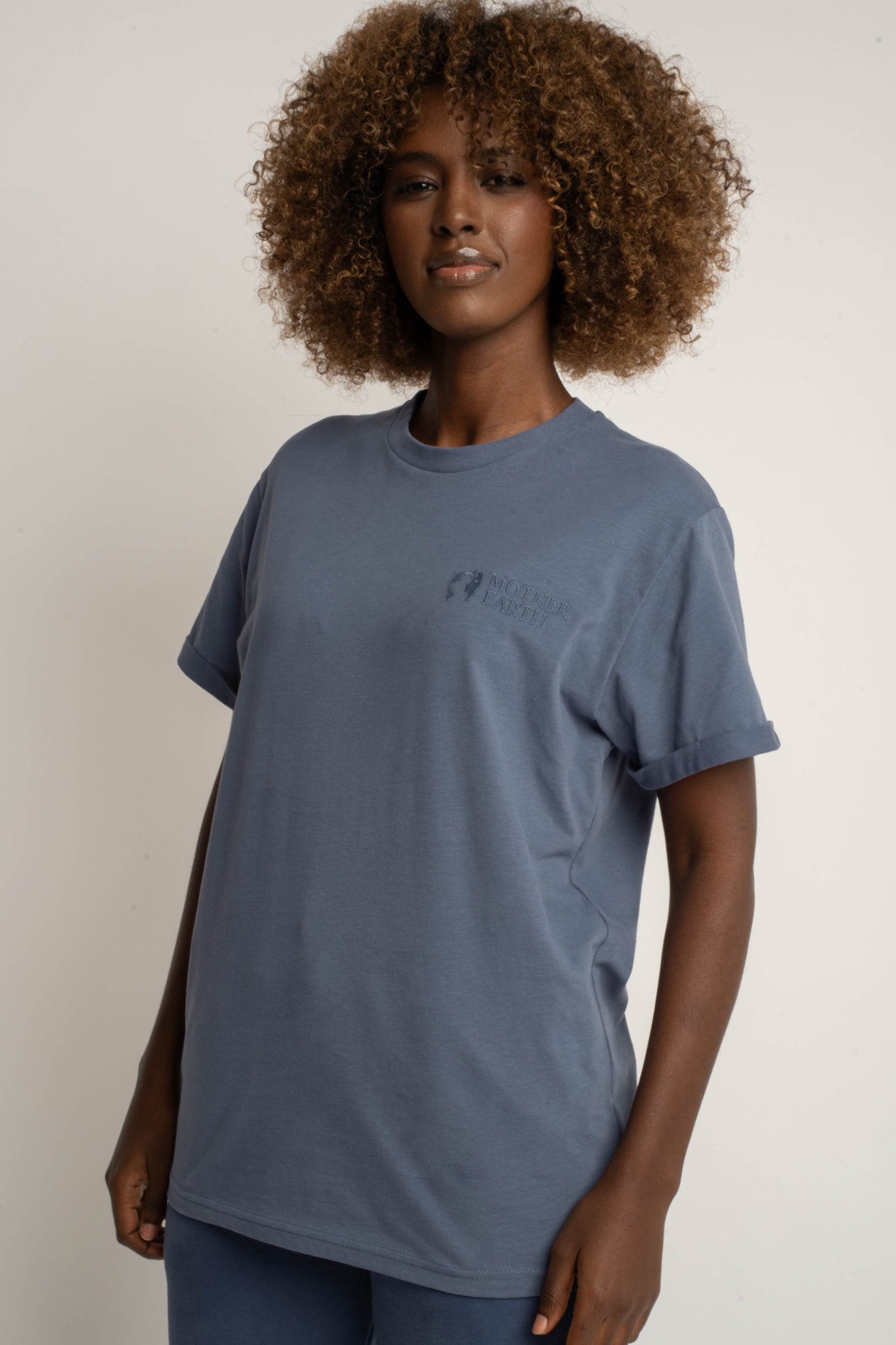 WOMEN'S NAVY T-SHIRT - TULUM