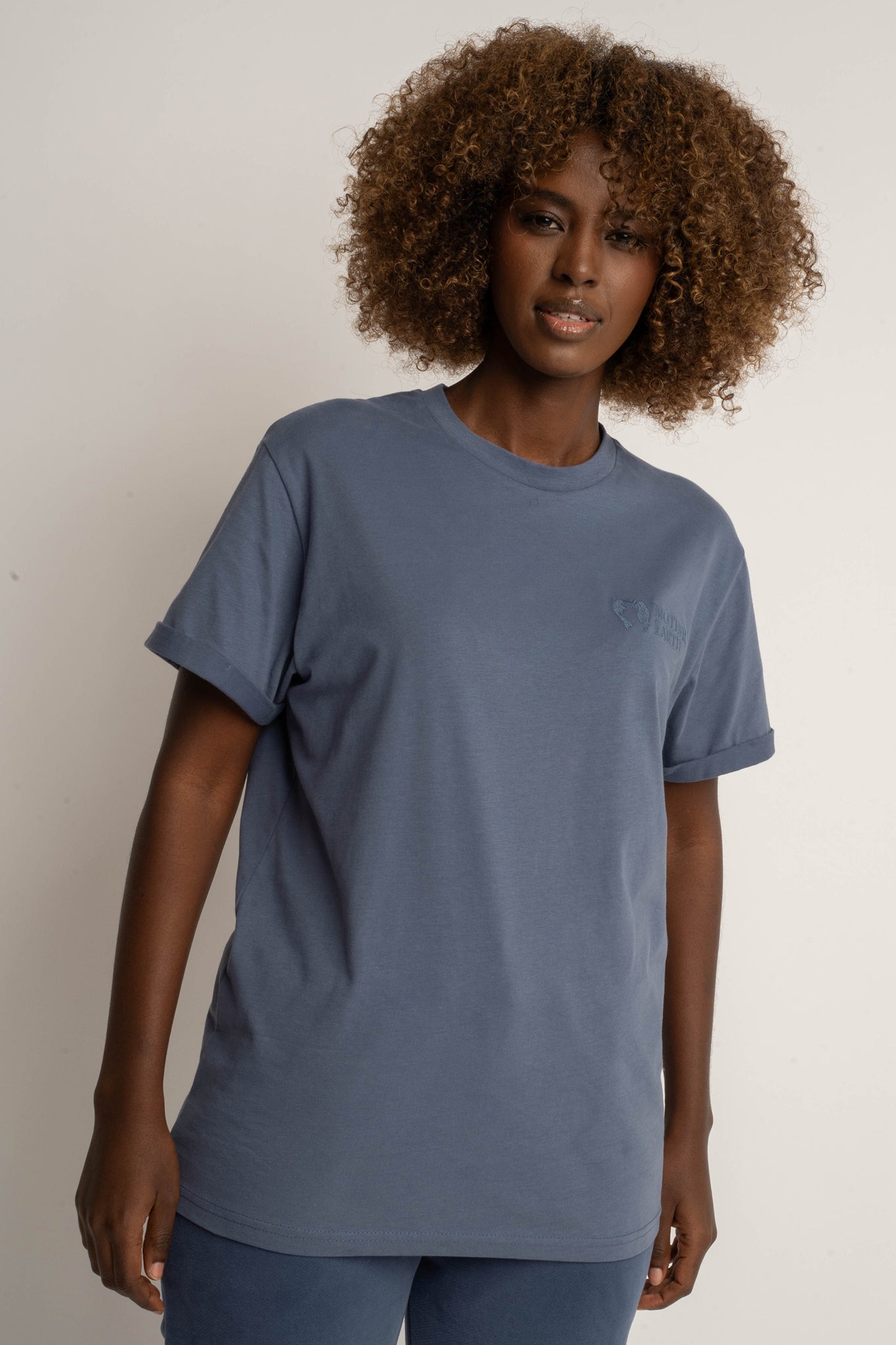 WOMEN'S NAVY T-SHIRT - TULUM