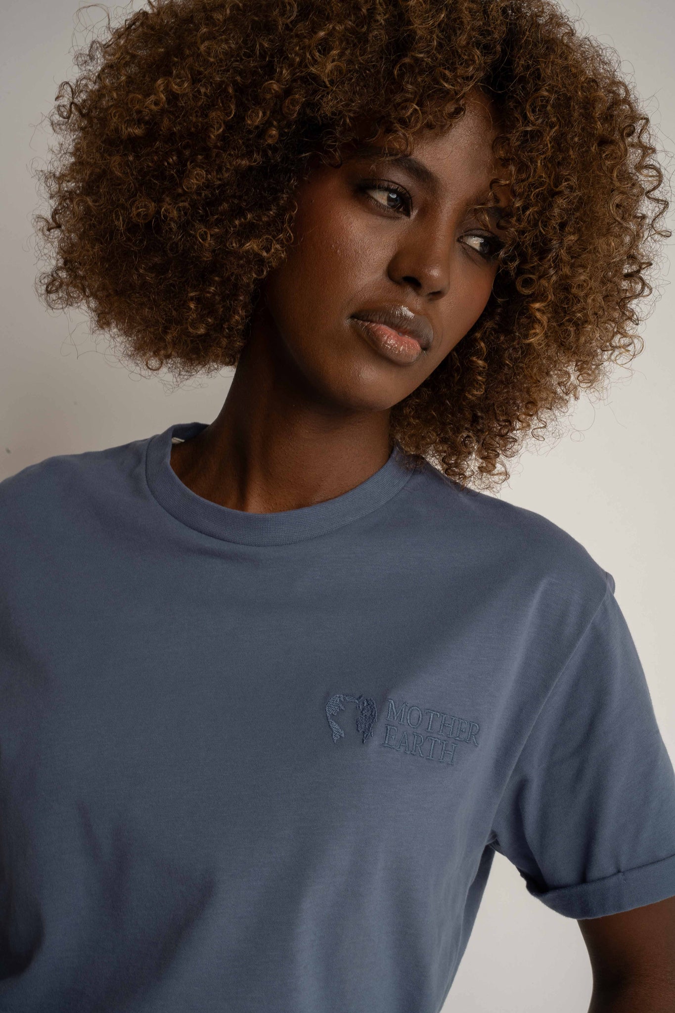 WOMEN'S NAVY T-SHIRT - TULUM