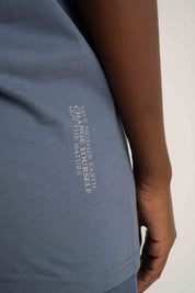 WOMEN'S NAVY T-SHIRT - TULUM