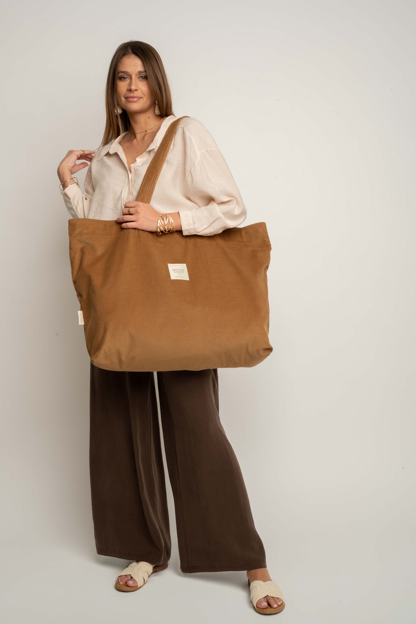 CARAMEL SHOPPER BAG - ADALAR