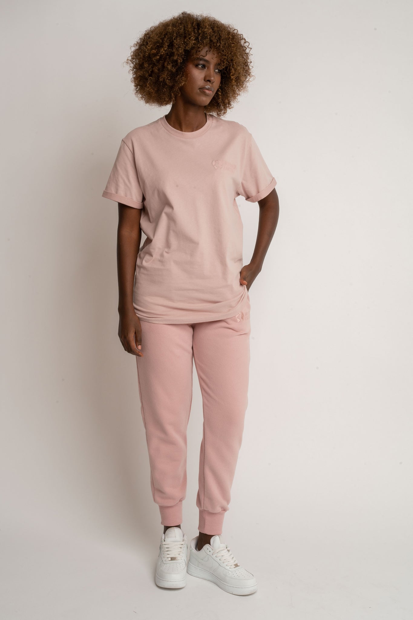 WOMEN'S LIGHT PINK T-SHIRT - TULUM