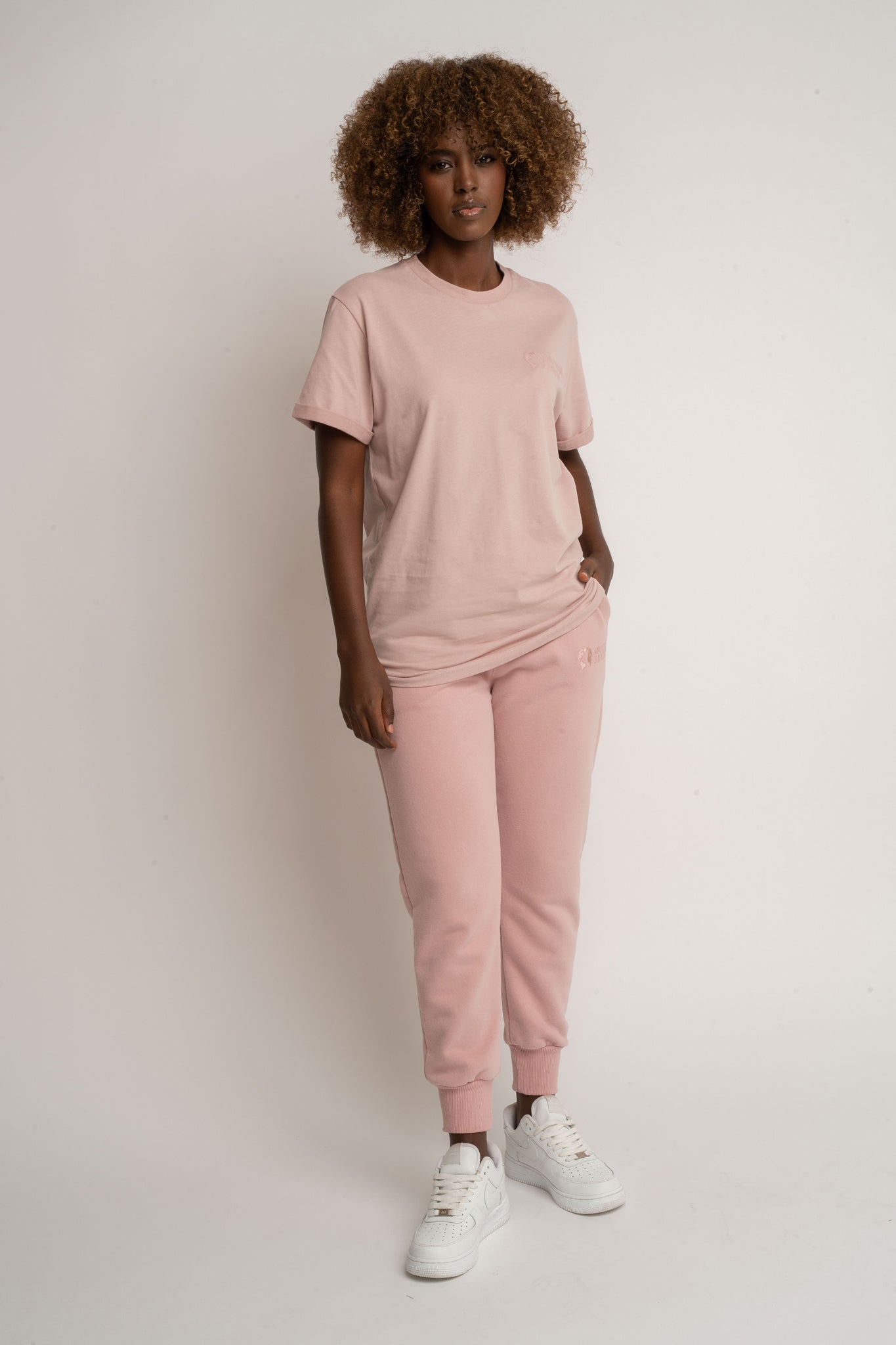 WOMEN'S LIGHT PINK T-SHIRT - TULUM