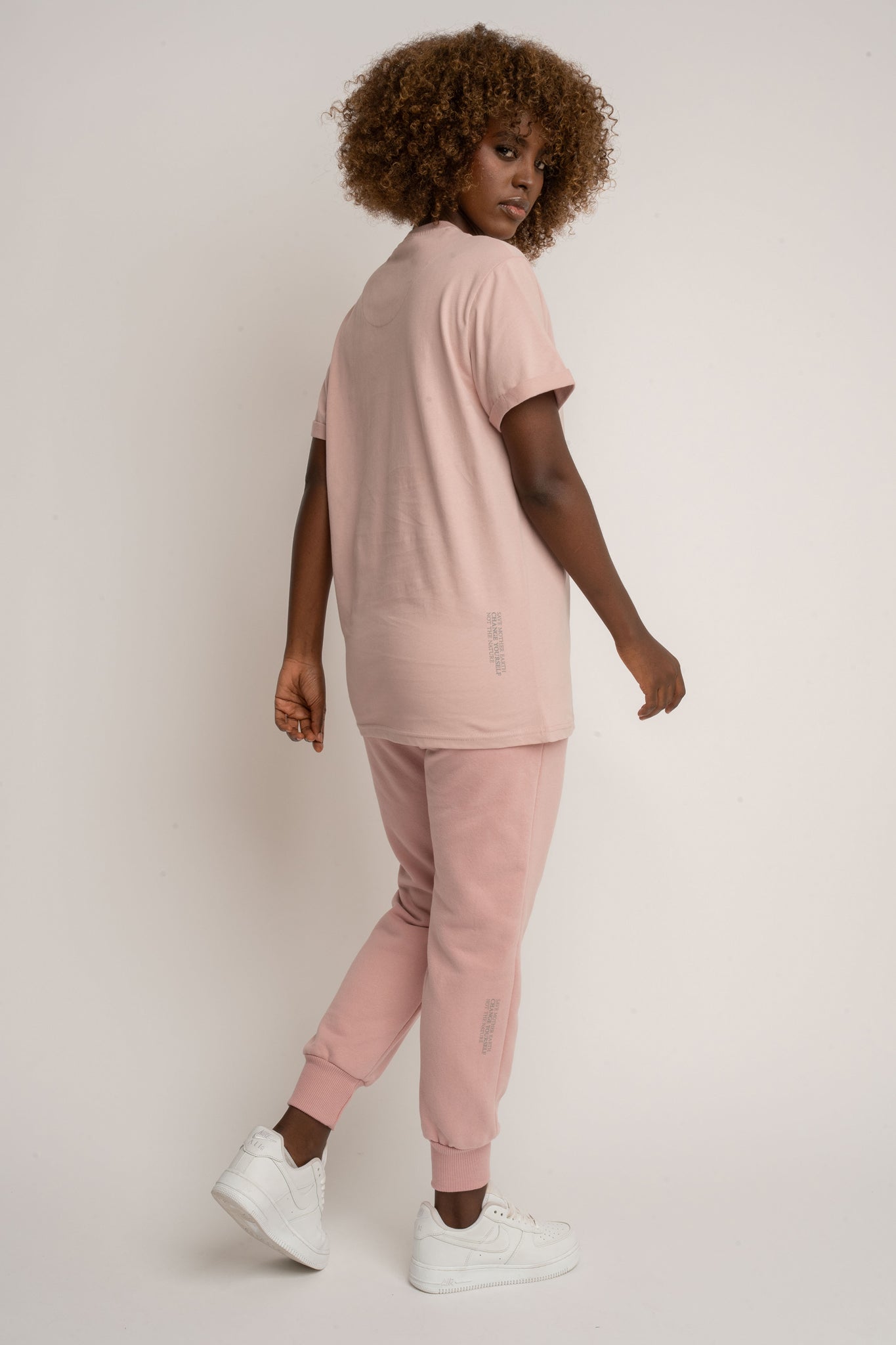 WOMEN'S LIGHT PINK T-SHIRT - TULUM