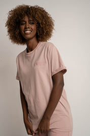 WOMEN'S LIGHT PINK T-SHIRT - TULUM