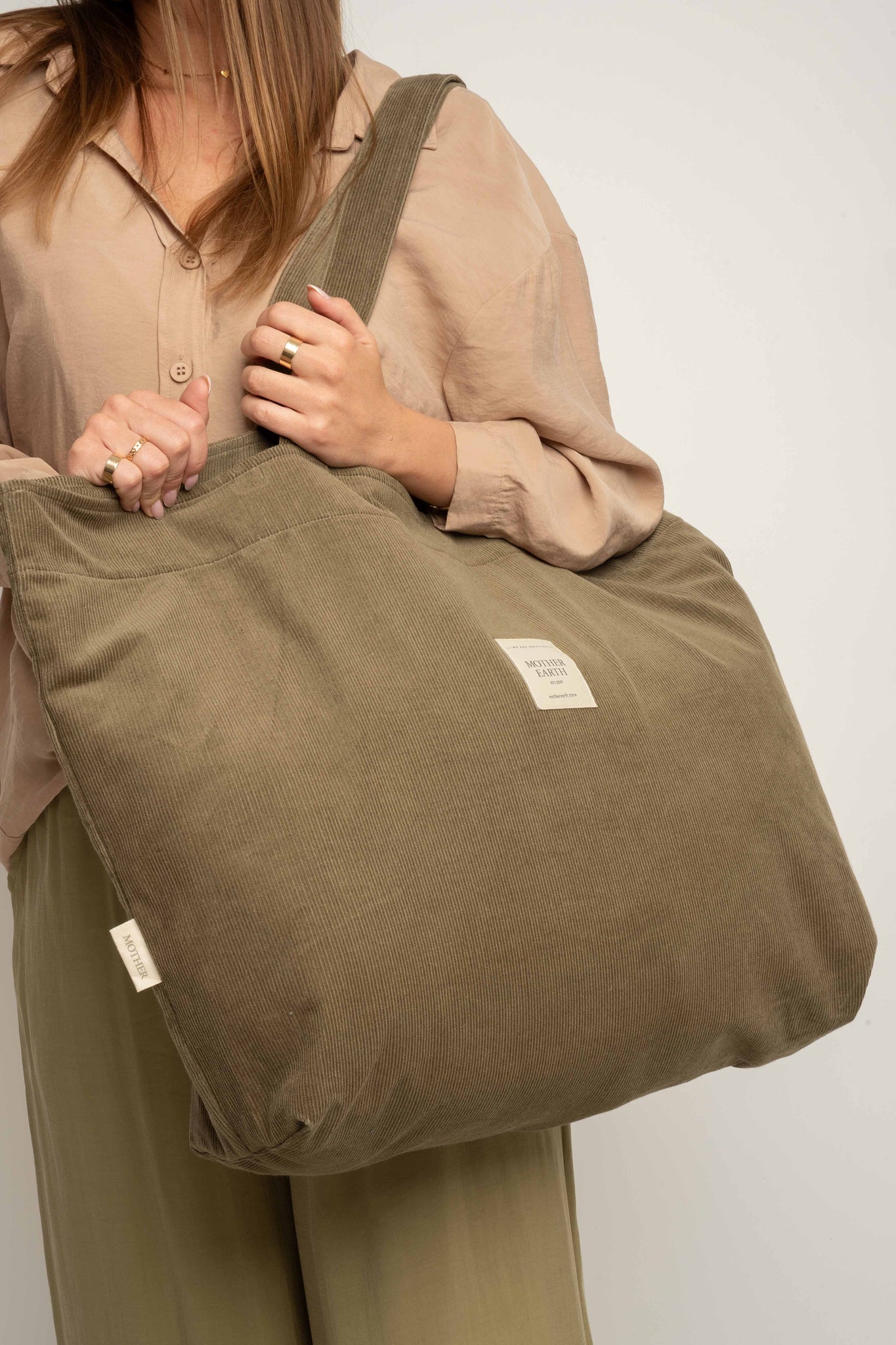 TORBA TYPU SHOPPER  BAG OLIWKOWA - ADALAR