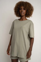 WOMEN'S GREEN T-SHIRT - BALI