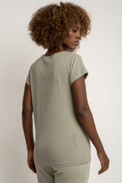 WOMEN'S WHITE T-SHIRT - SALINA