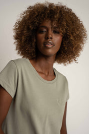 WOMEN'S WHITE T-SHIRT - SALINA