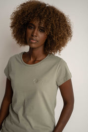 WOMEN'S WHITE T-SHIRT - SALINA