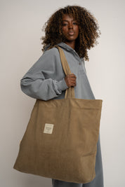 CREAM SHOPPER BAG - ADALAR