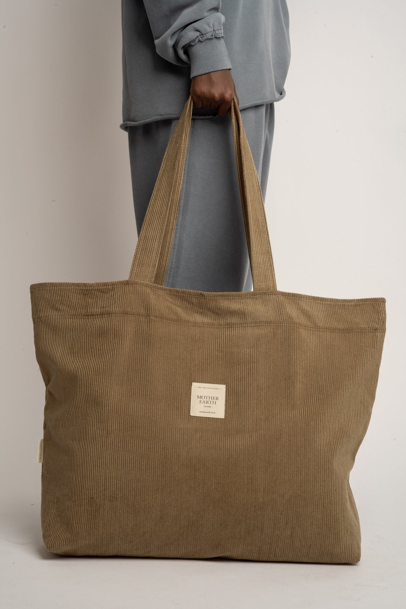 CREAM SHOPPER BAG - ADALAR