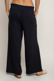 WOMEN'S NAVY MODAL TROUSERS - CALDERA