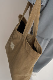 CREAM SHOPPER BAG - ADALAR
