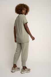 WOMEN'S GREEN T-SHIRT - TULUM