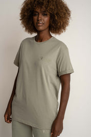 WOMEN'S GREEN T-SHIRT - TULUM