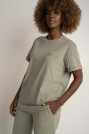 WOMEN'S GREEN T-SHIRT - TULUM