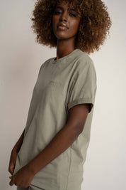 WOMEN'S GREEN T-SHIRT - TULUM