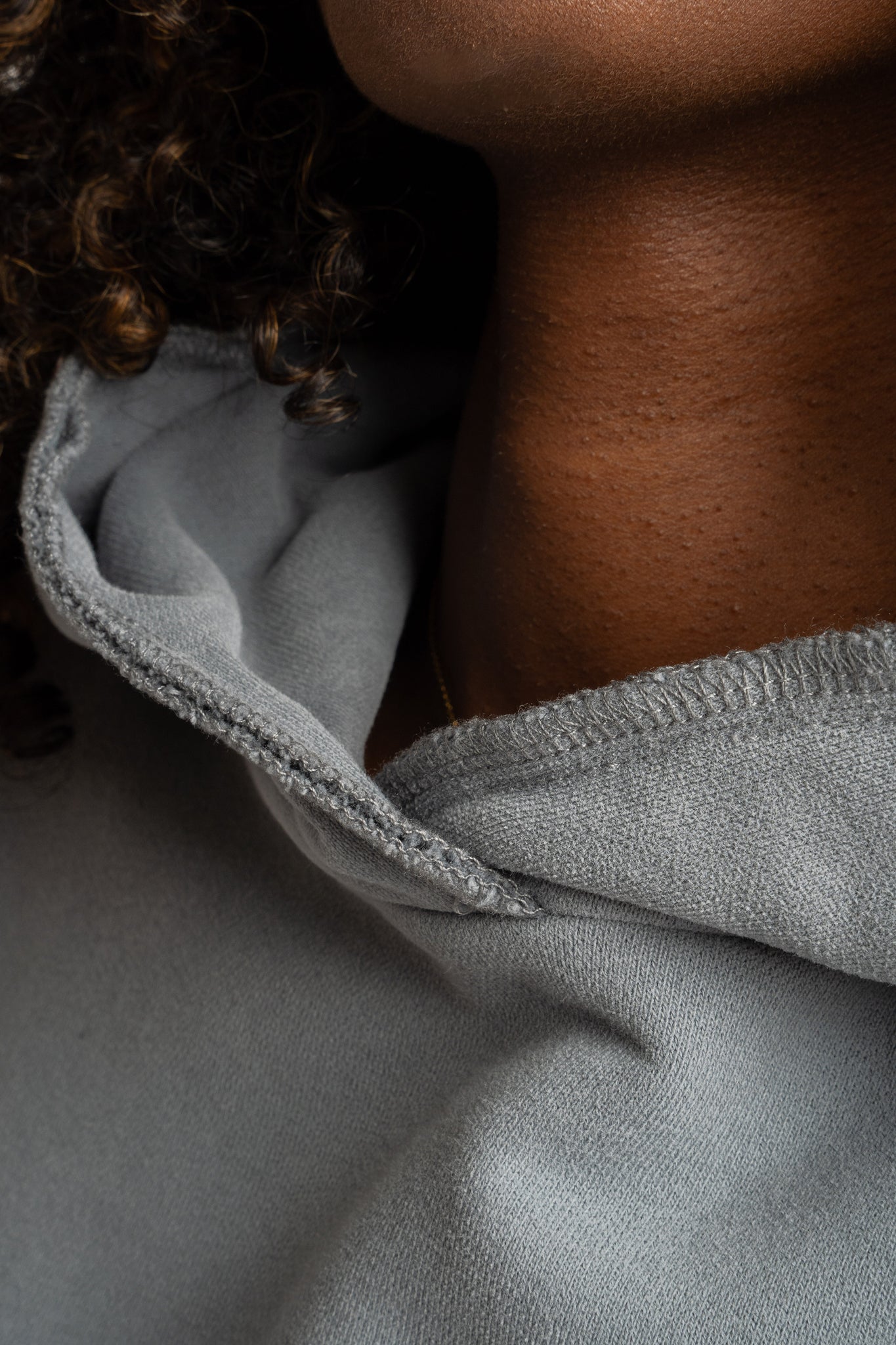 OVERSIZE WASHED SWEATSHIRT IN ANTHRACITE - OSLO