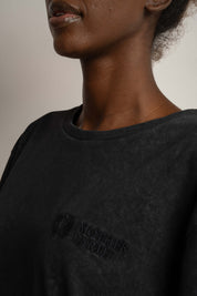 WASHED BLACK T-SHIRT - TAHOE