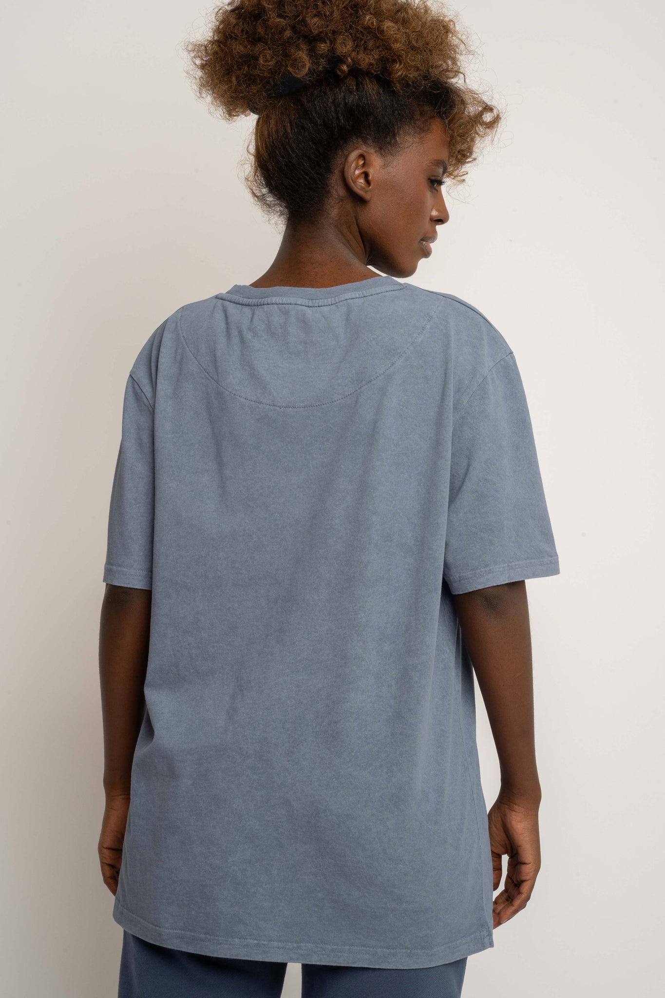WASHED NAVY T-SHIRT - TAHOE