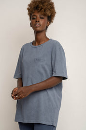 WASHED NAVY T-SHIRT - TAHOE