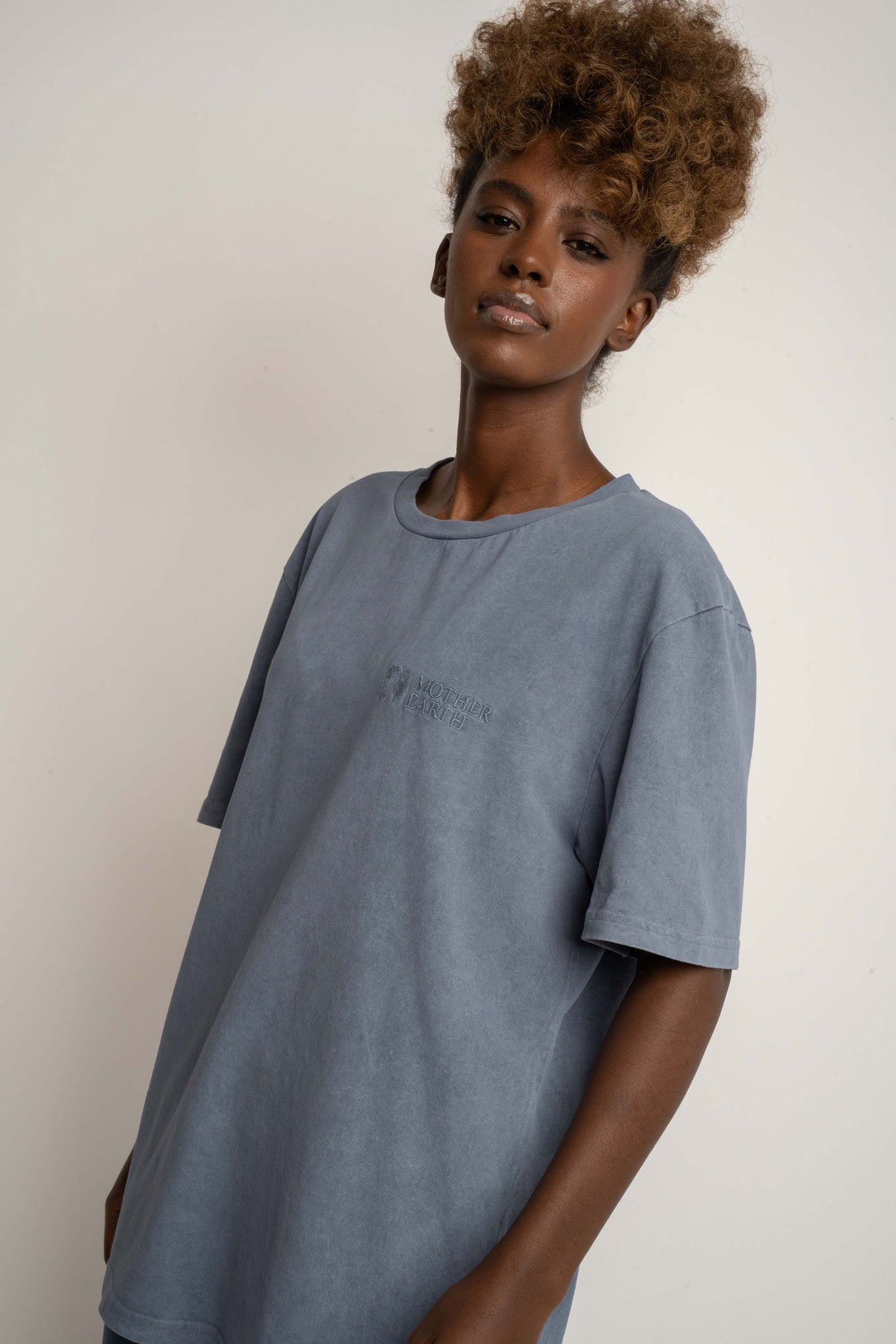 WASHED NAVY T-SHIRT - TAHOE
