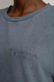 WASHED NAVY T-SHIRT - TAHOE