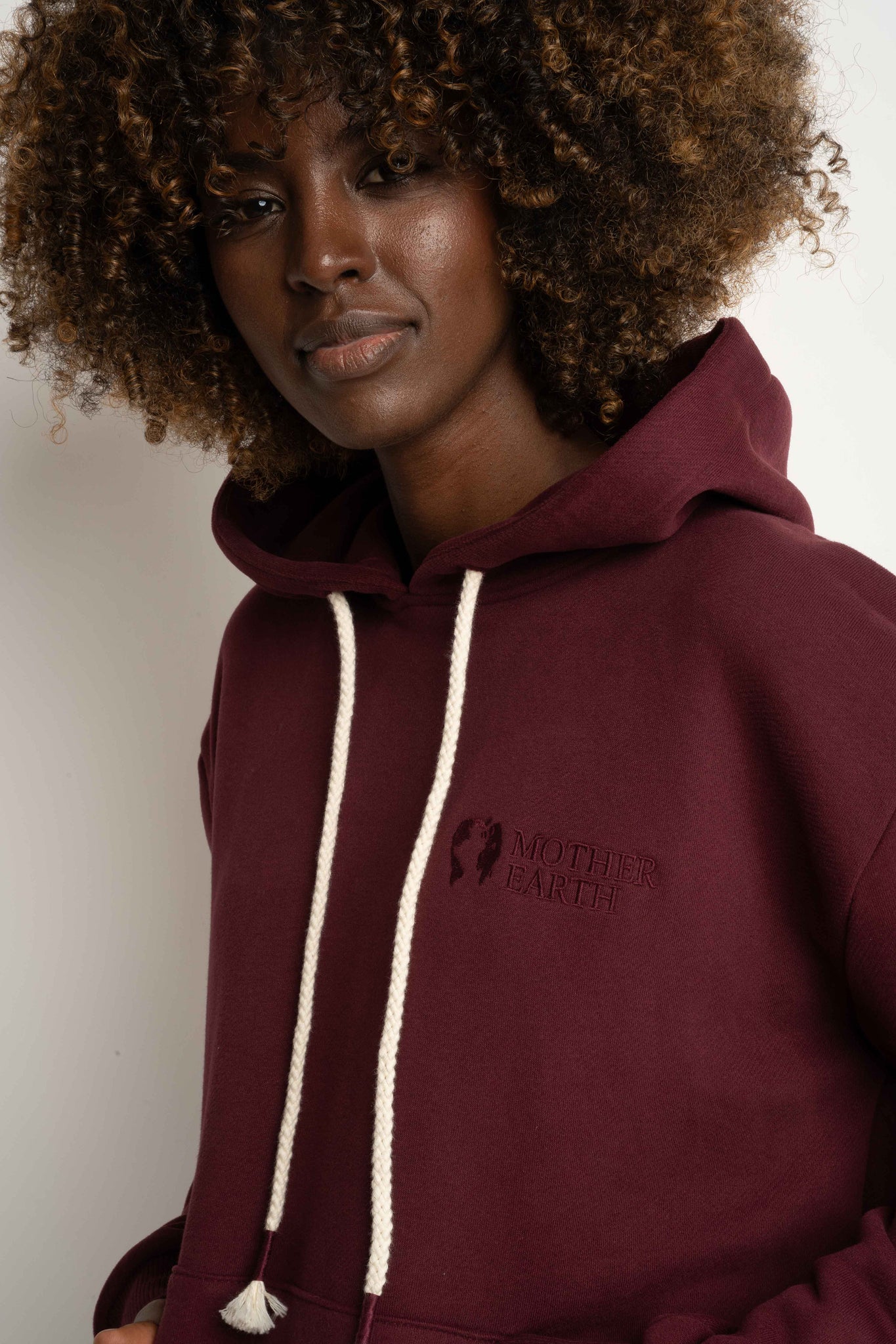 Burgundy Hoodie - MOHELI