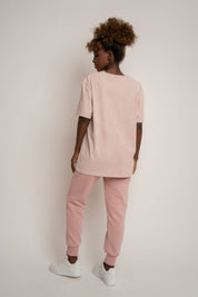 WASHED EFFECT T-SHIRT PINK - TAHOE