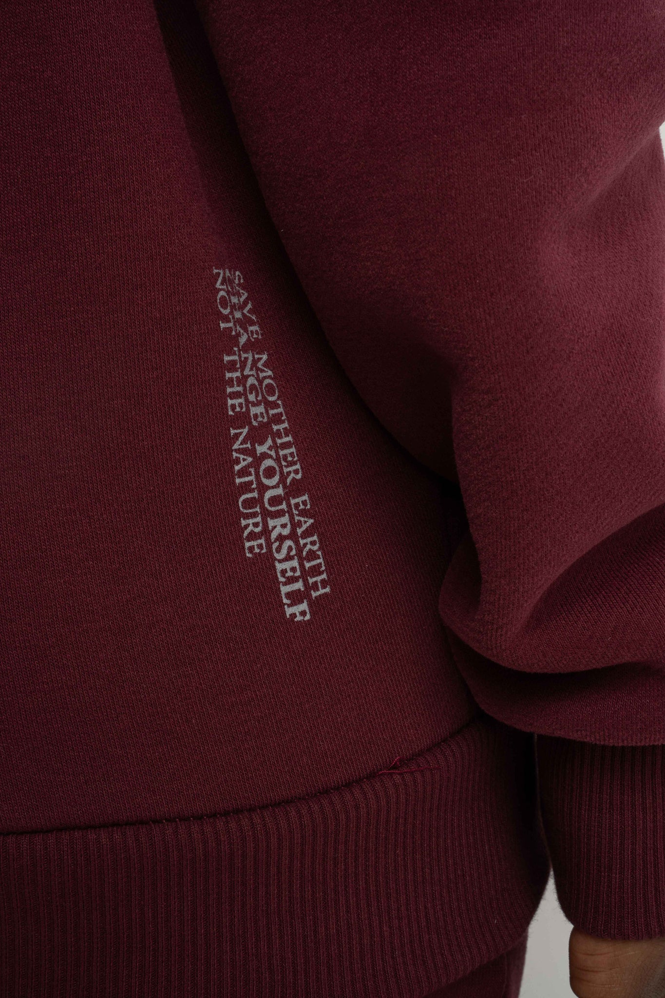 Burgundy Hoodie - MOHELI
