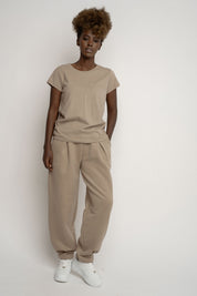 LIGHT BROWN SWEATPANTS - TIBET