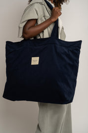 CREAM SHOPPER BAG - ADALAR