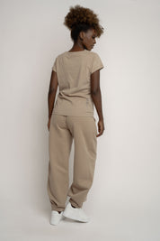 LIGHT BROWN SWEATPANTS - TIBET