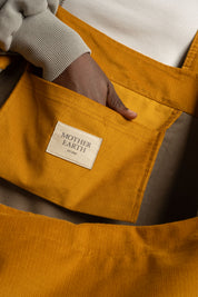 TORBA TYPU SHOPPER BAG MUSZTARDOWA  - ADALAR