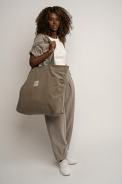 CREAM SHOPPER BAG - ADALAR